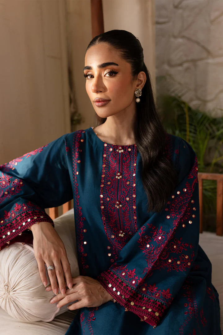 Meeru 2Pc - Embroidered Lawn Dress