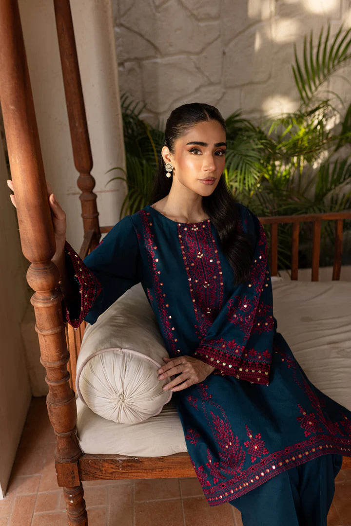 Meeru 2Pc - Embroidered Lawn Dress