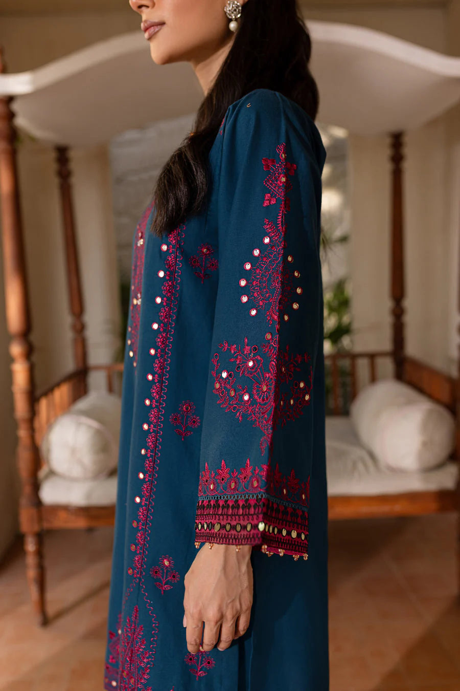 Meeru 2Pc - Embroidered Lawn Dress