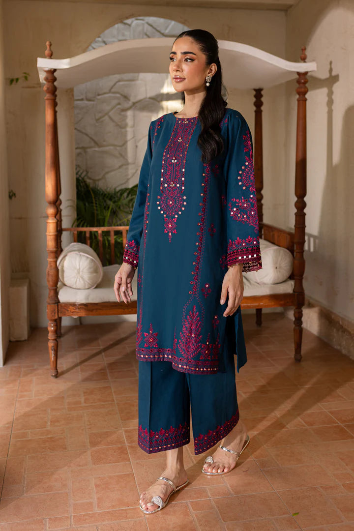 Meeru 2Pc - Embroidered Lawn Dress