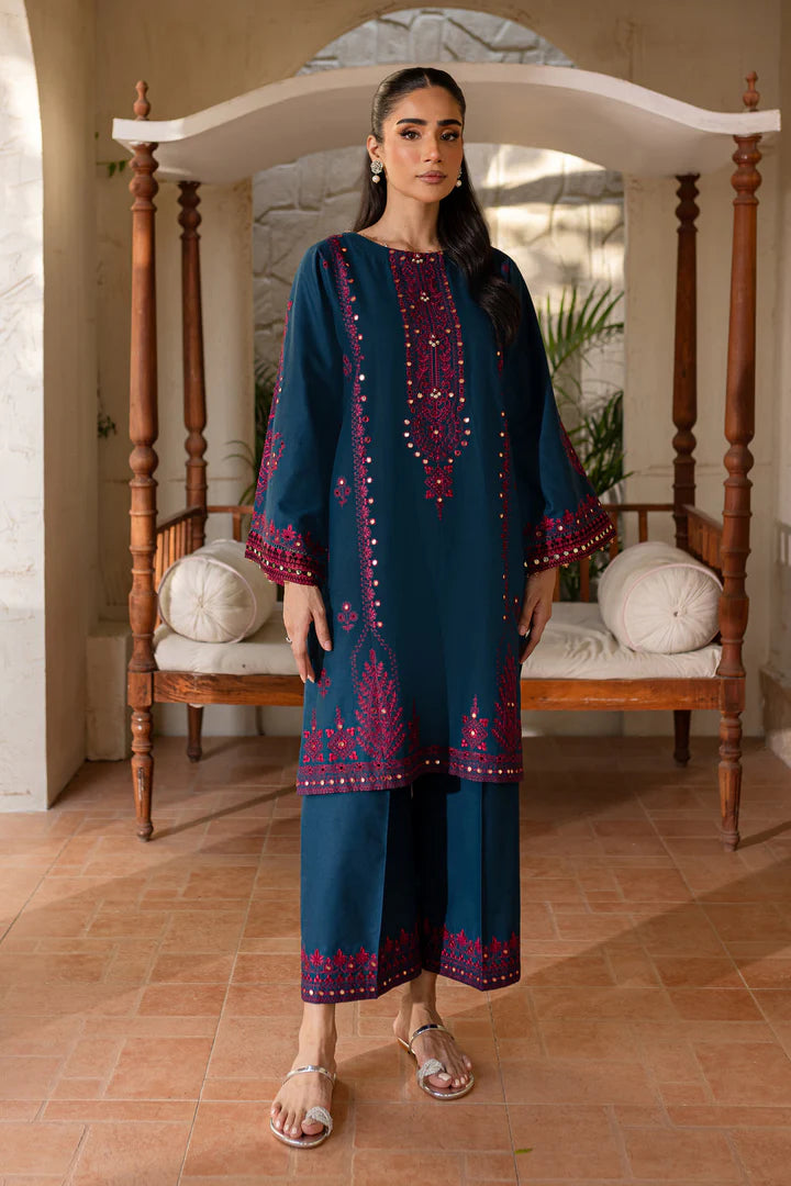 Meeru 2Pc - Embroidered Lawn Dress