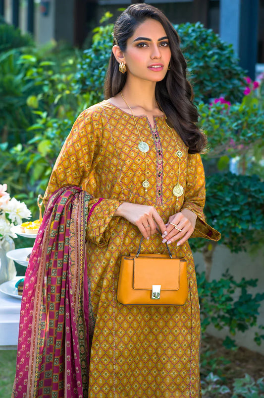 Gul Ahmd 3-Piece Unstitched Lawn Suit