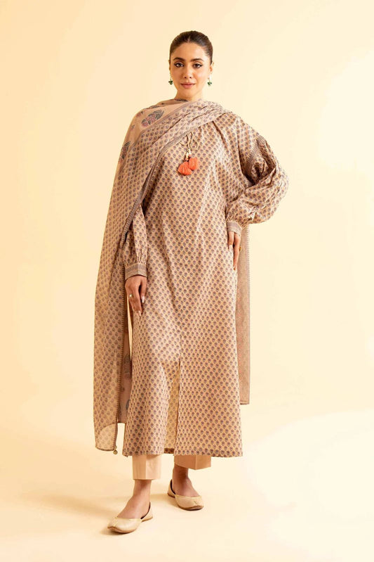 Women's 3-Piece Unstitched Lawn Suit by Nishat