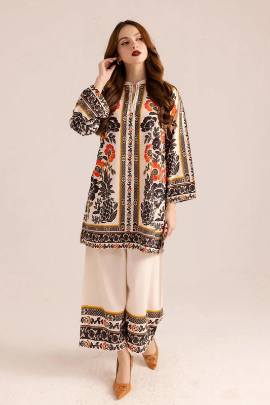 Women's 2-Piece Unstitched Lawn Suit