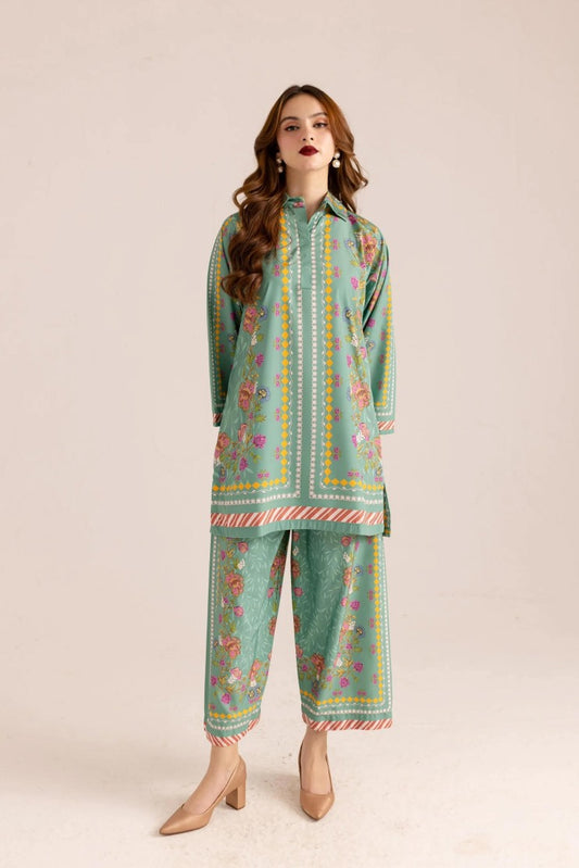 Women's 2-Piece Unstitched Lawn Suit