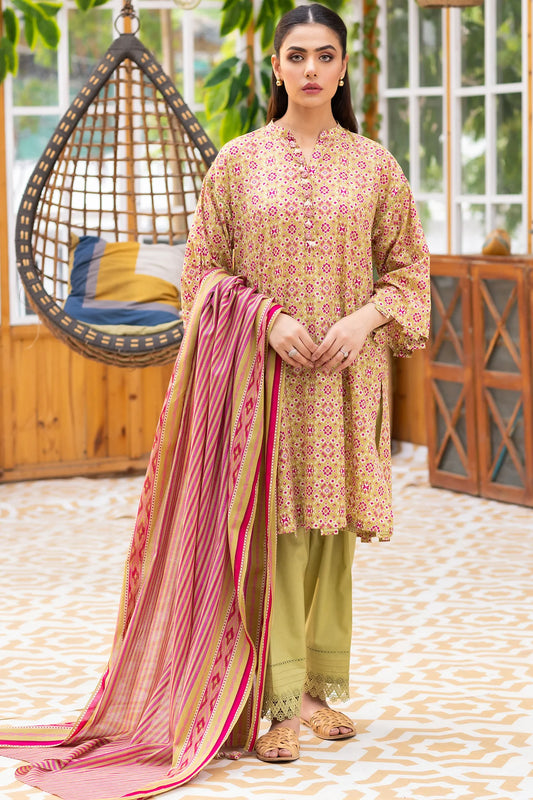 Gul Ahmd 3-Piece Unstitched Lawn Suit