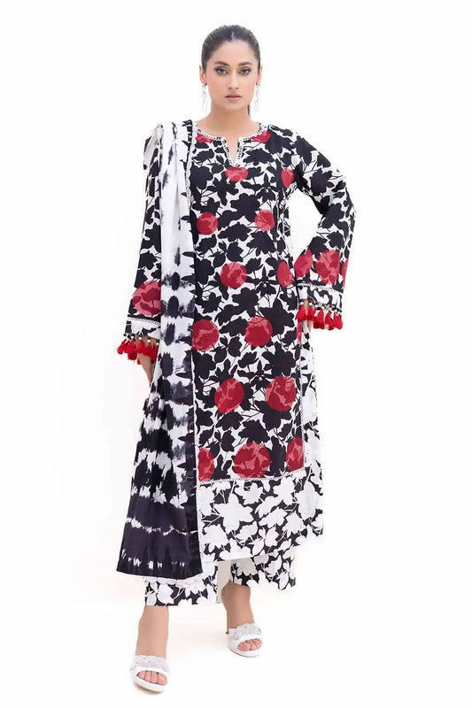 Gul Ahmd 3 Piece Unstitched Lawn Suit